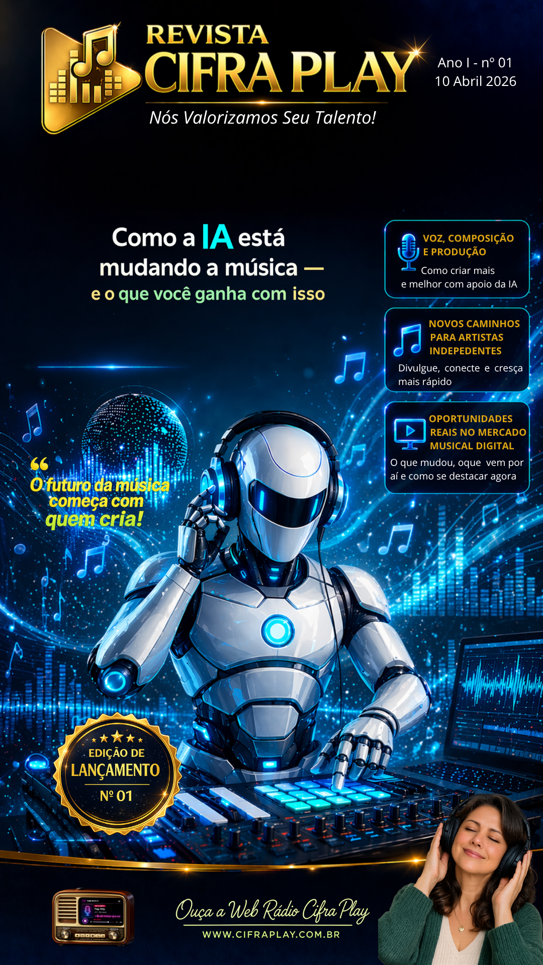 Capa da Revista Cifra Play