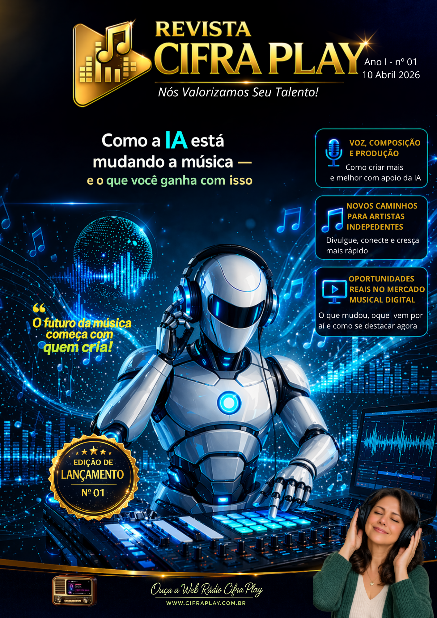 Revista Cifra Play 1ª Edição